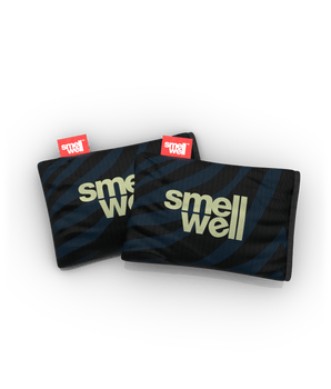 2 SmellWell Active - Black Zebra freshener inserts bags