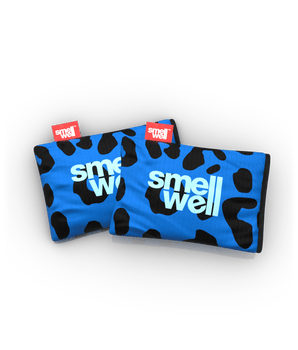 2 SmellWell Active - Leopard Blue freshener inserts bags