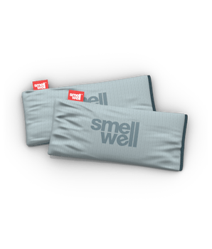 2 SmellWell Active XL - Silver Grey freshener inserts bags