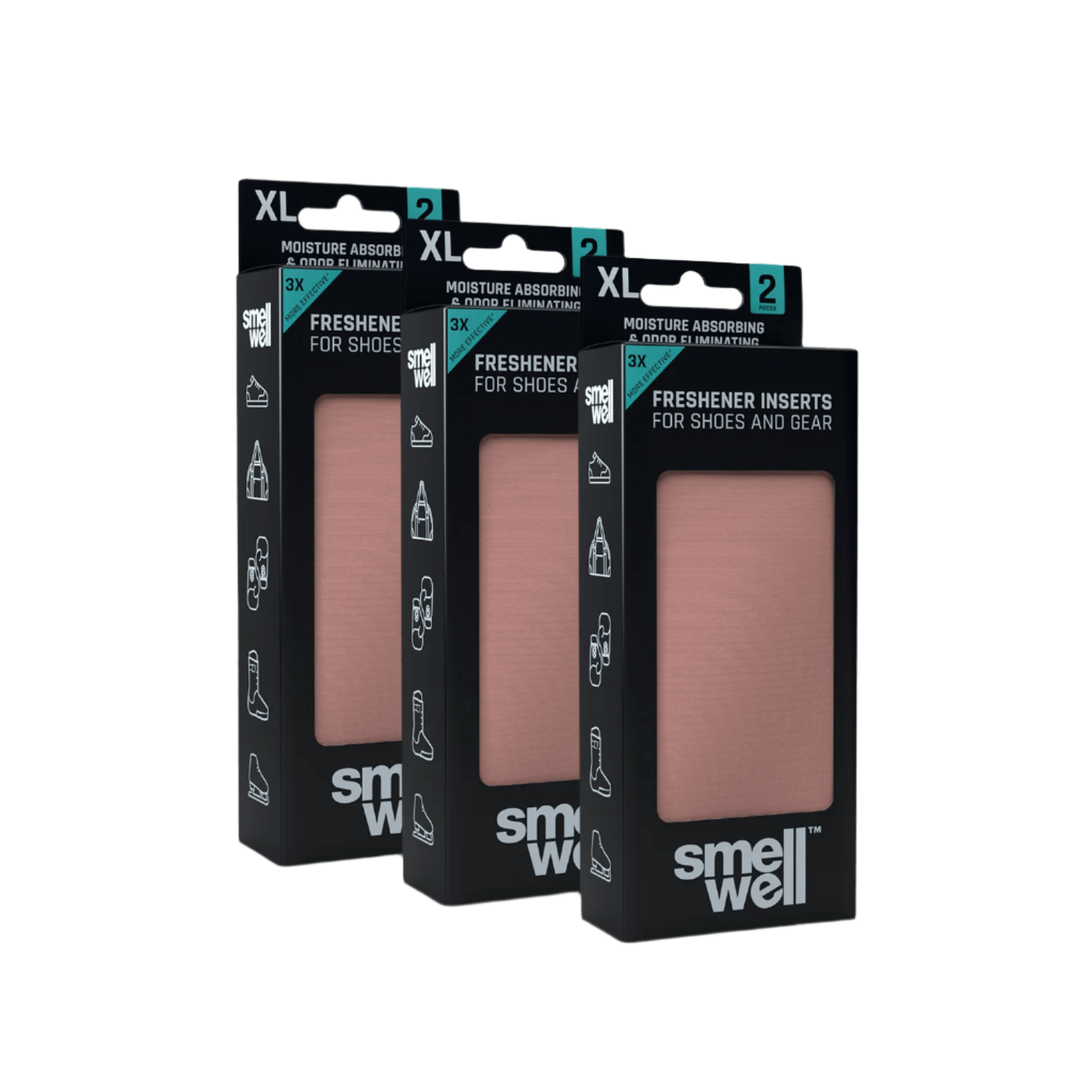 XL Rosa - 3-pack