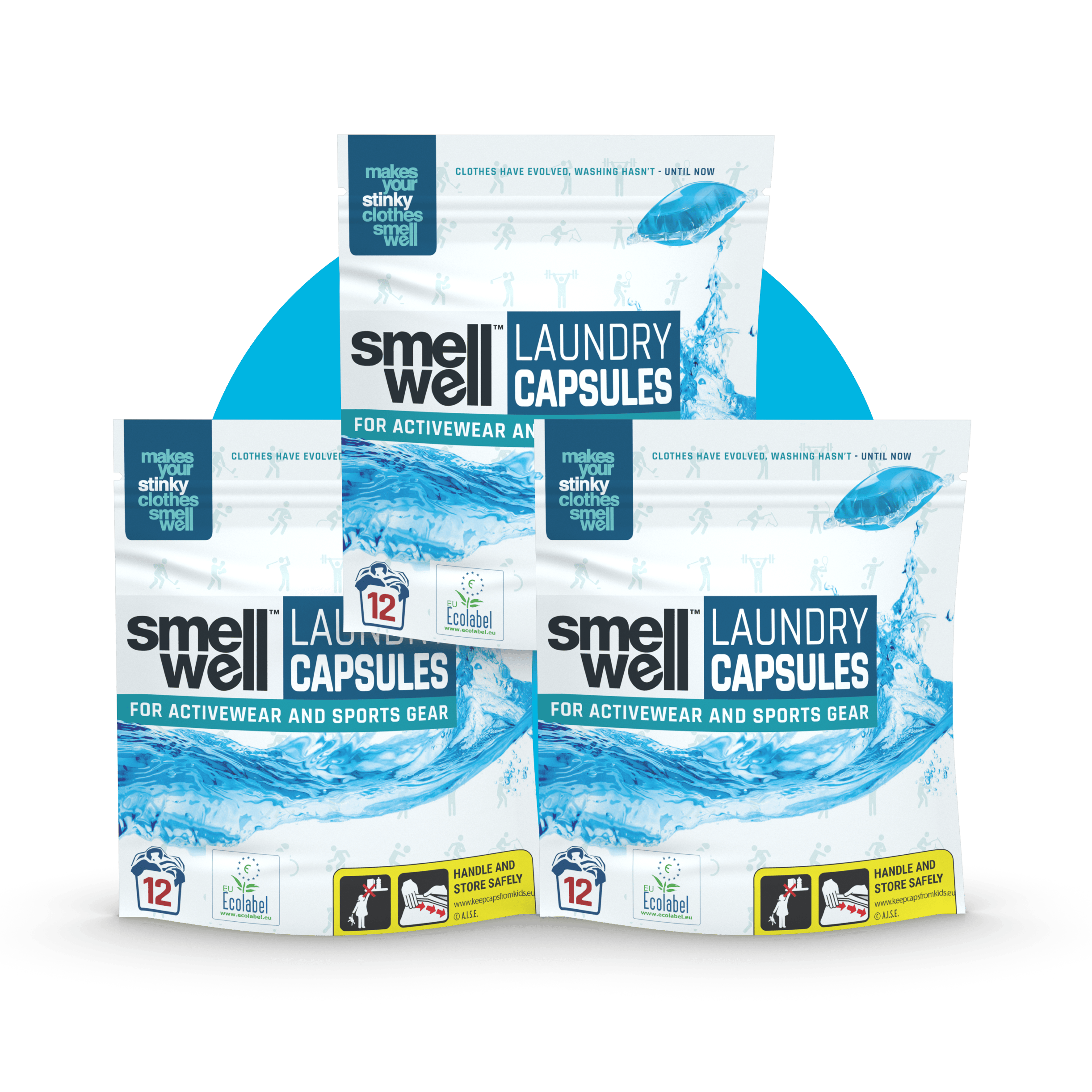 Sporttvättmedel 3-pack