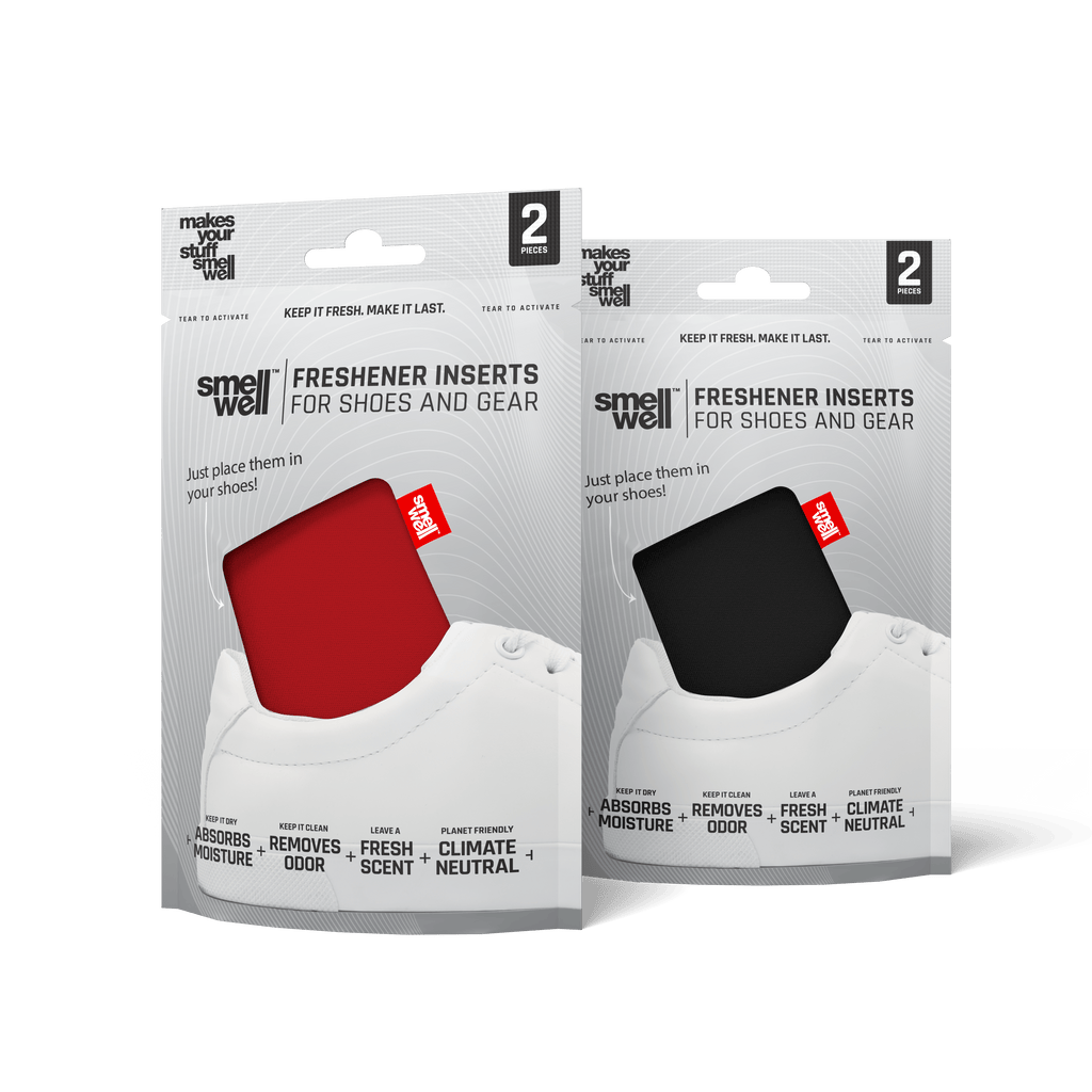 SmellWell Standard Black and Red - 2 pack