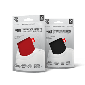 SmellWell Standard Black and Red - 2 pack