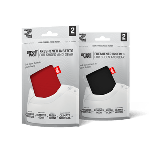 how to get air out of card sleeves SmellWell Standard Black and Red