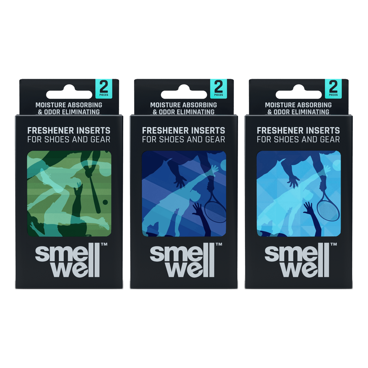 SmellWell Active - Sport Edition 3-Pack