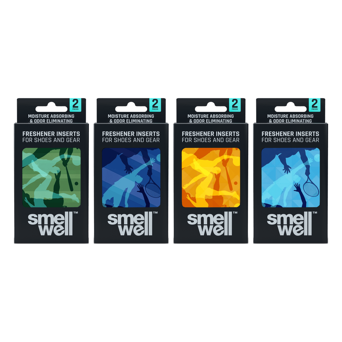 SmellWell Active - Sport Edition 4-Pack