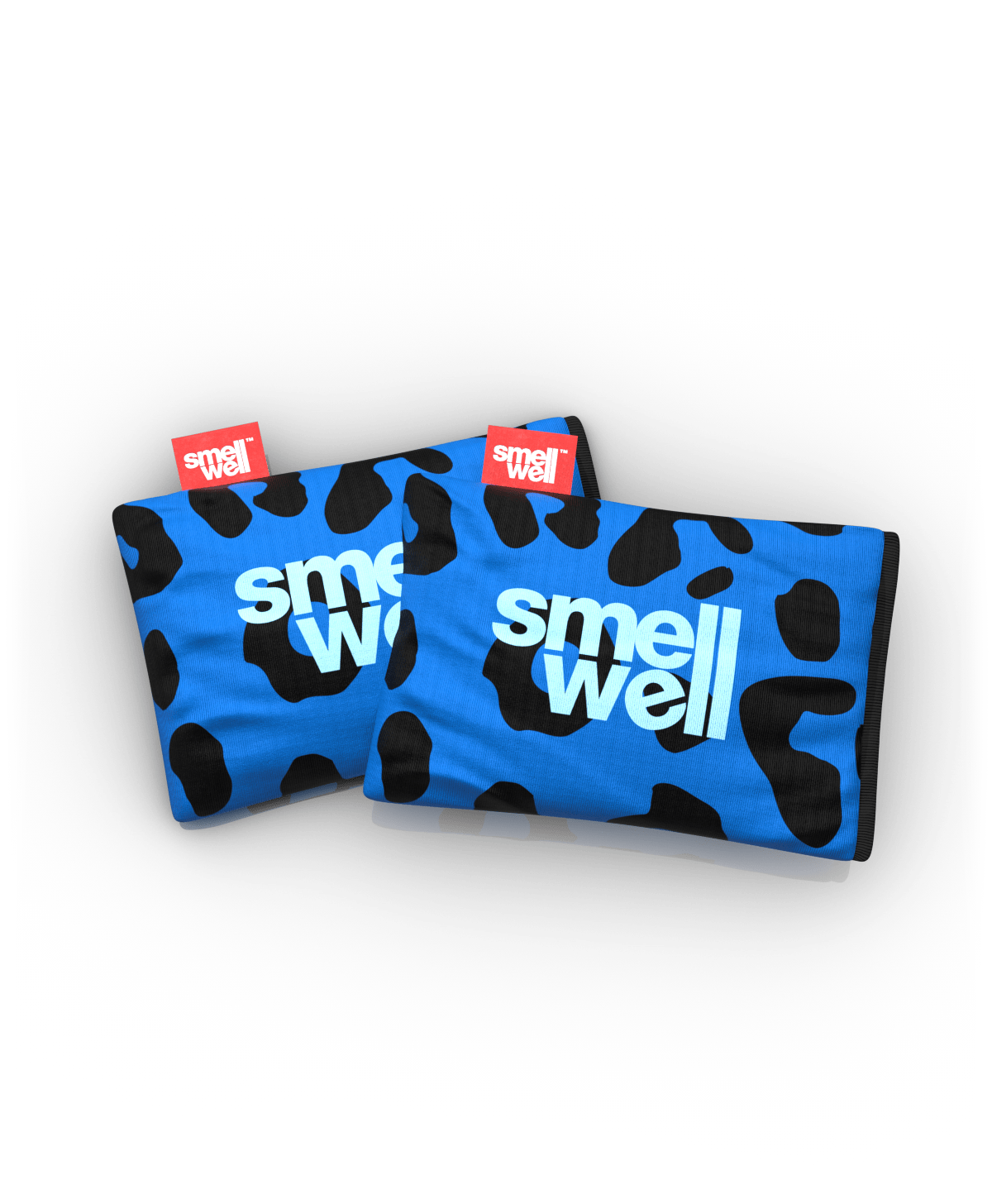 2 SmellWell Active - Leopard Blue freshener inserts bags