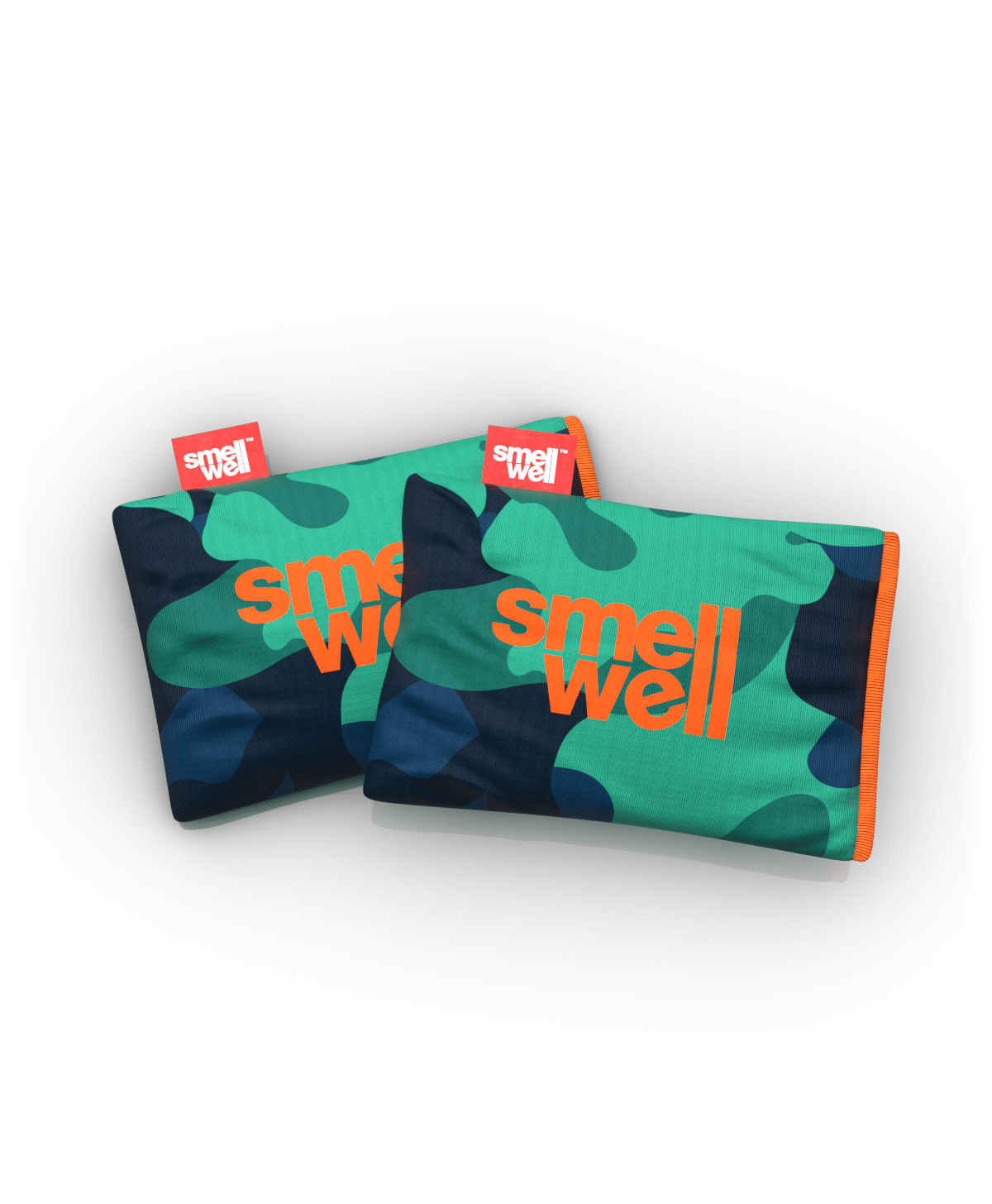 2 SmellWell Active - Camo Green freshener inserts bags