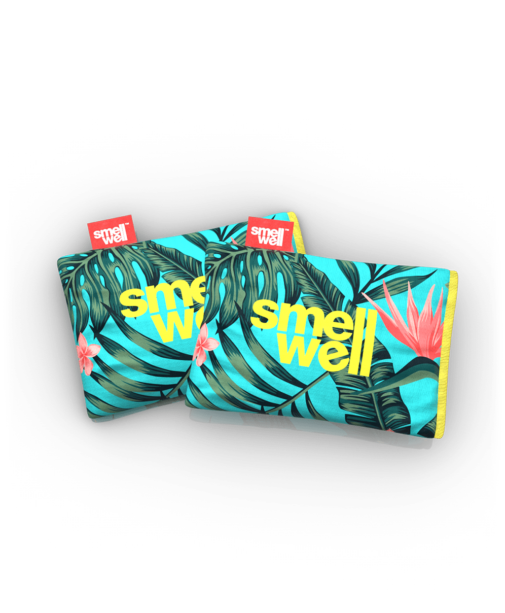 2 SmellWell Active - Tropical Floral freshener inserts bags