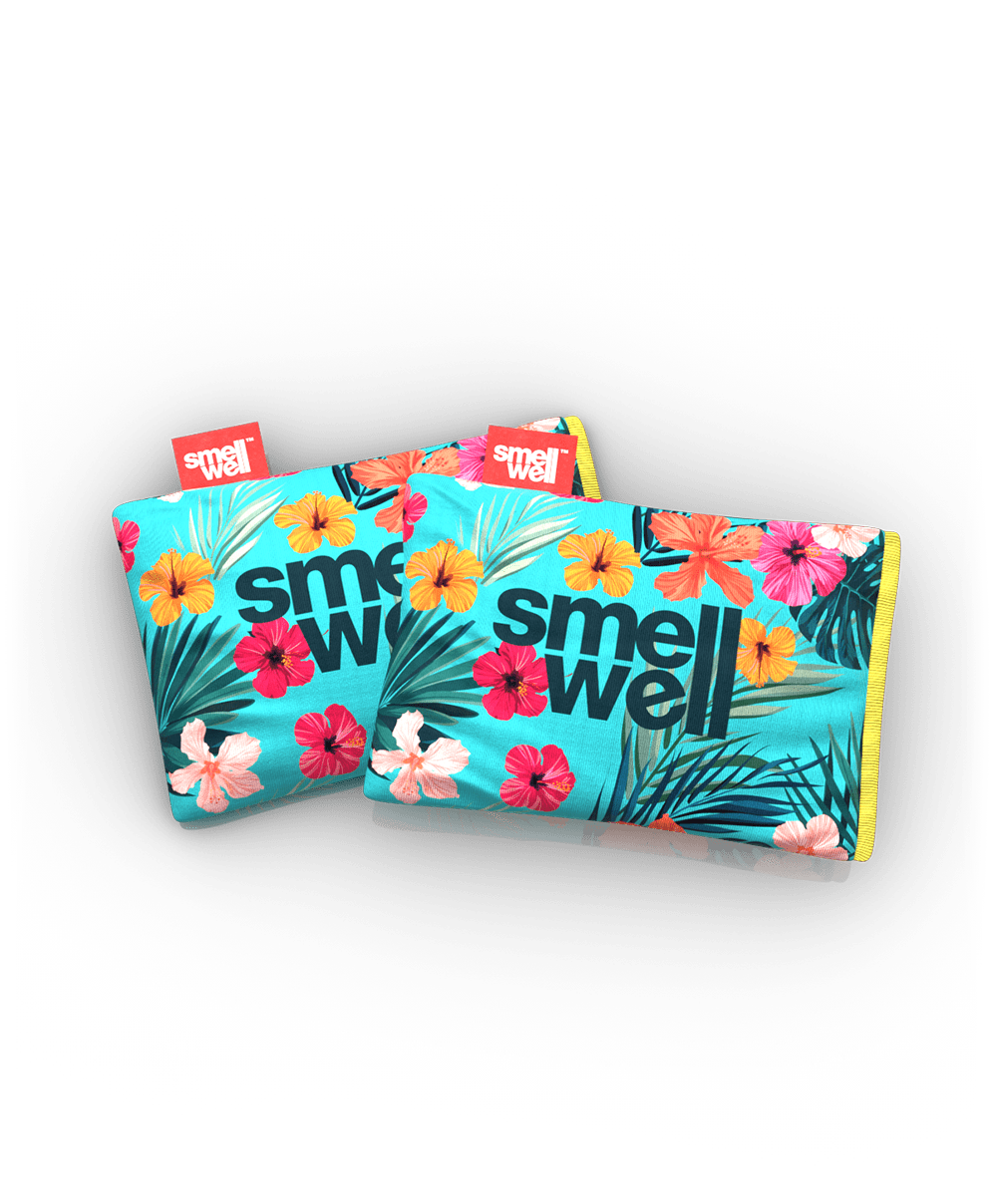 2 SmellWell Active - Tropical Blue freshener inserts bags