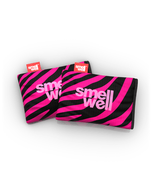 2 SmellWell Active - Pink Zebra freshener inserts bags