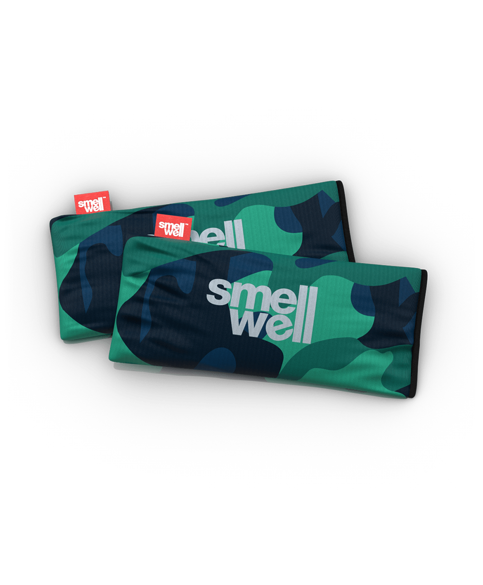 2 SmellWell Active XL - Camo Grey freshener inserts bags