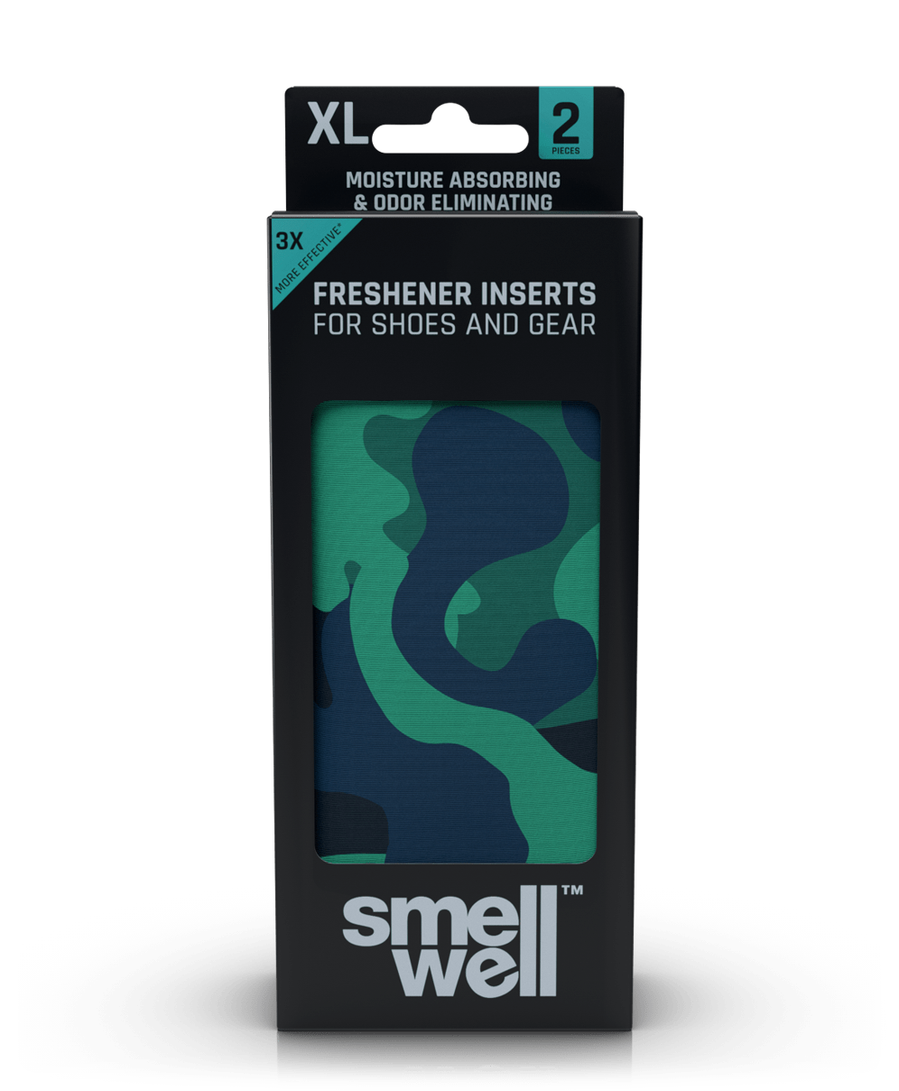 A package of SmellWell Active XL - Camo Grey
