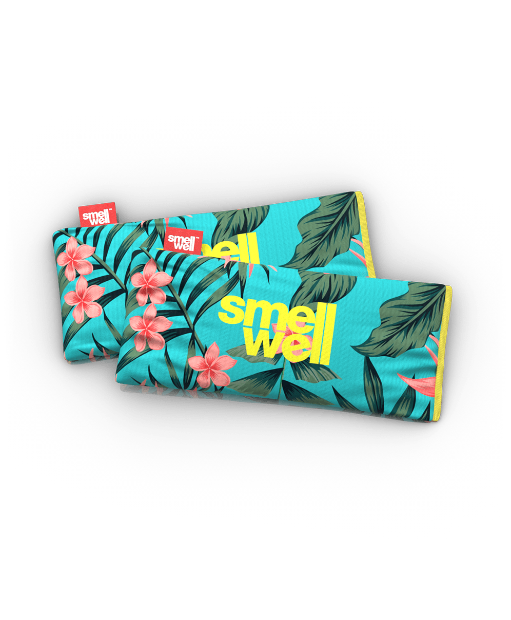 2 SmellWell Active XL - Tropical Floral freshener inserts bags