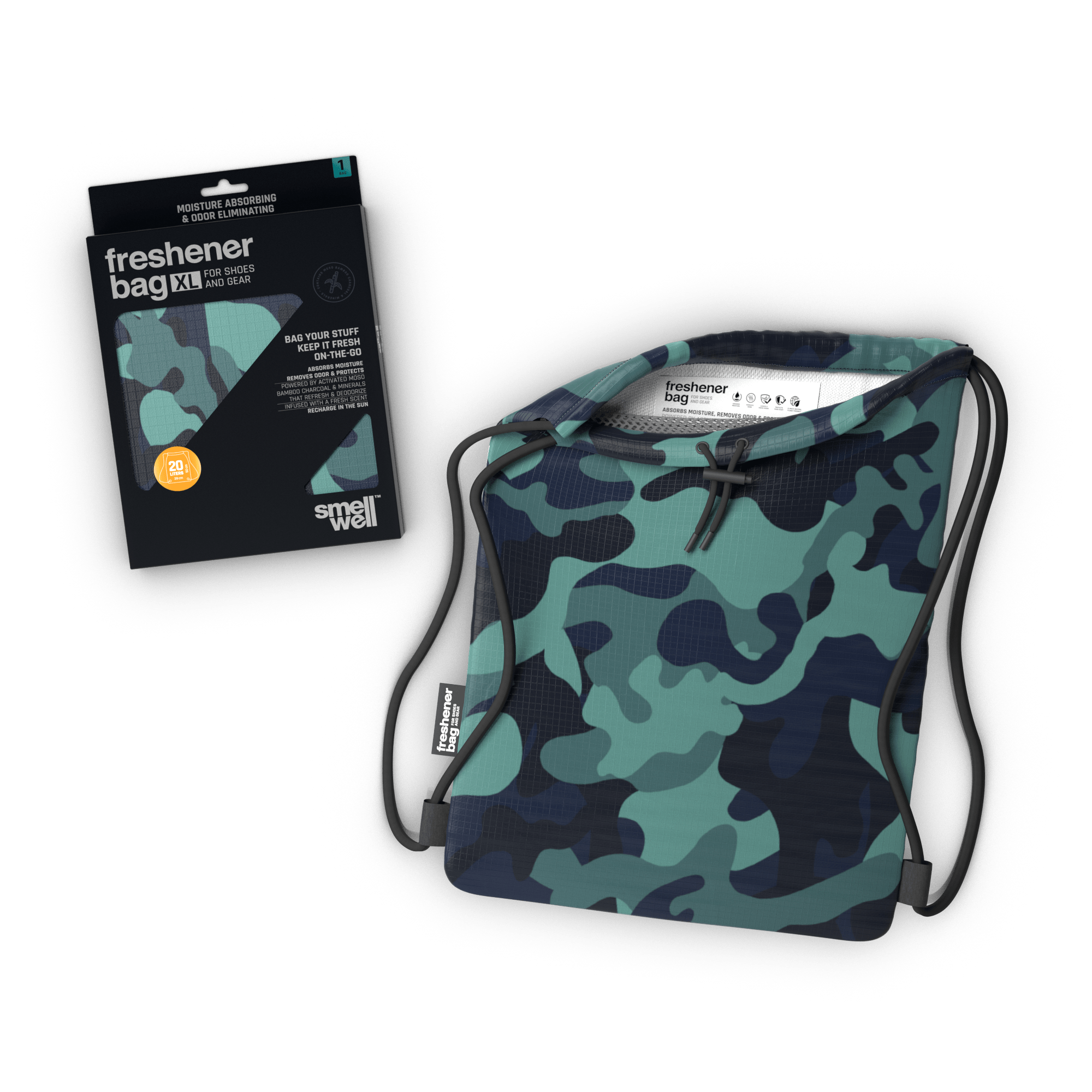 Freshener Bag XL - Camo Green